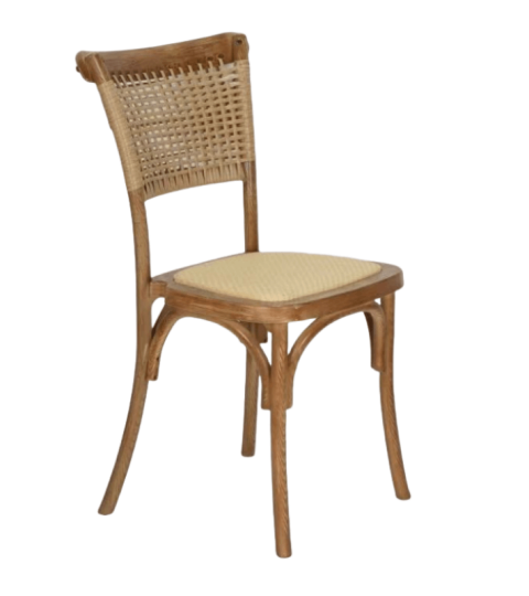 Resin Crossback Dining Chair