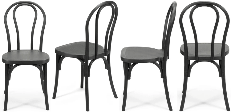resin thonet dining chair