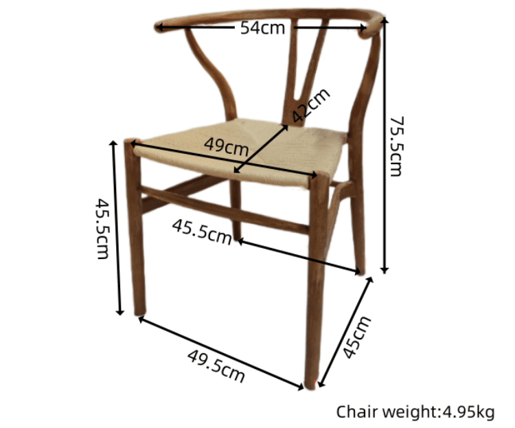 resin wishbone chair supplier