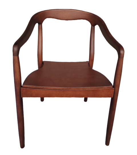 Wood Back Dining Chair